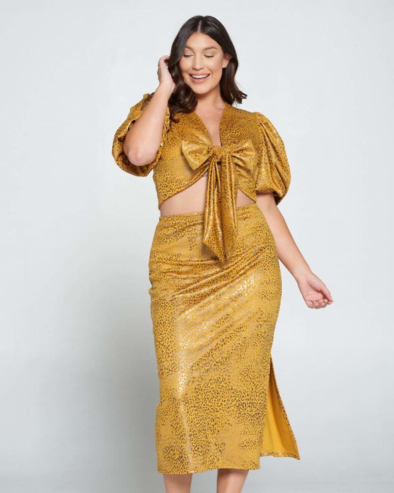 Cheetah skirt plus size online